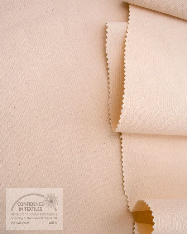 Algodón orgánico natural OEKOTEX sin lavar crudo certificado ecológico