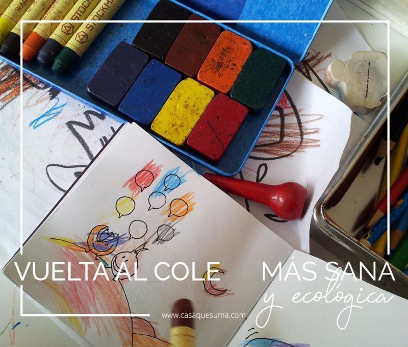 vuelta al cole ecologica y sin tóxicos
