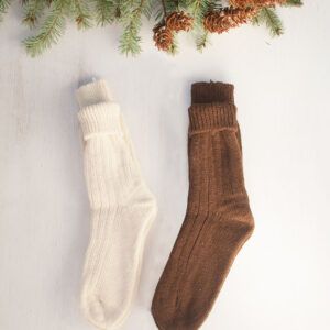 Calcetines calcetín lana merina gruesos artesanales mujer hombre comprar