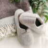 Zapatillas de casa de lana