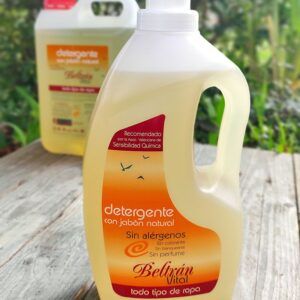 Detergente lavadora jabon natural sin toxicos beltran SQM