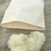 Almohada infantil natural de lana (2–6 años)