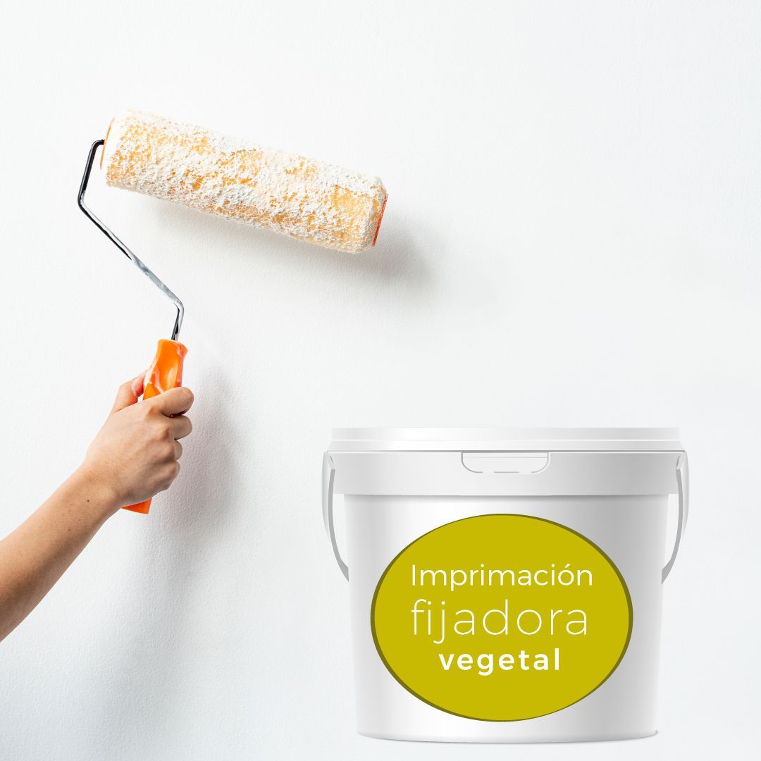 imprimacion fijadora consolidante vegetal natural sin toxicos paredes interiores