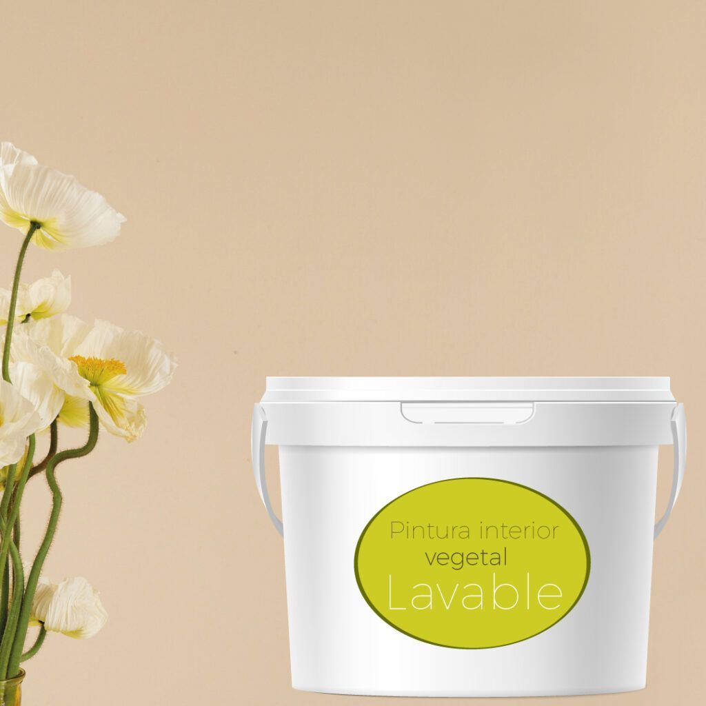 pintura natural vegetal lavable pared sin toxicos sana