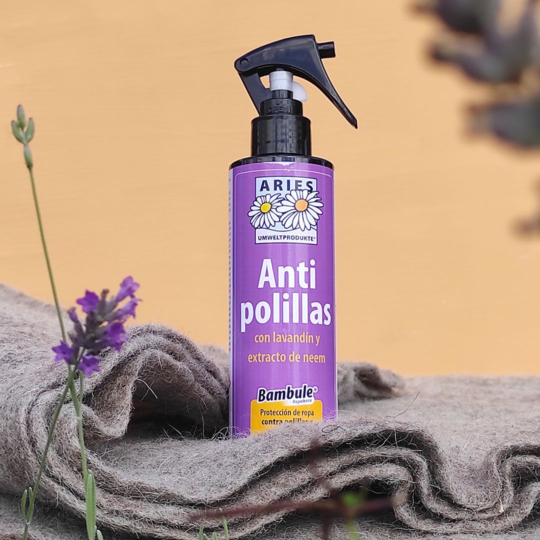 spray antipolillas ropa textiles organico natural sin toxicos ecologico ARIES