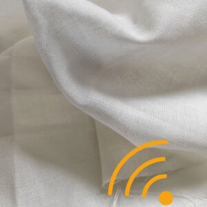 tejido algodon antiradiacion 5G apantallante Yshiell Naturell cortinas apantallante