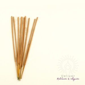 Incienso natural de Vetiver sin toxicos ecologico